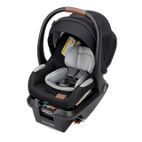 Maxi-Cosi Iora Baby Bassinets Bedside Sleeper, Portable Bassinet, Infant Bedside Sleeper Crib, Height Adjustable, Breathable Mesh, Large Storage Basket, Classic Graphite