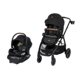 Maxi-Cosi Swift Baby Playpen with Mat, Baby Play Yards, Pack and Play with Bassinet - Portable Playpen for Babies and Toddlers, Classic Graphite